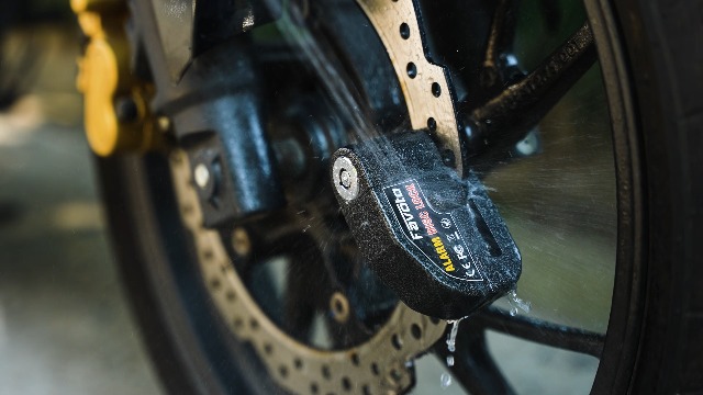 Amazon.co.jp: Favoto バイクロック ディスクロック 大音量 110